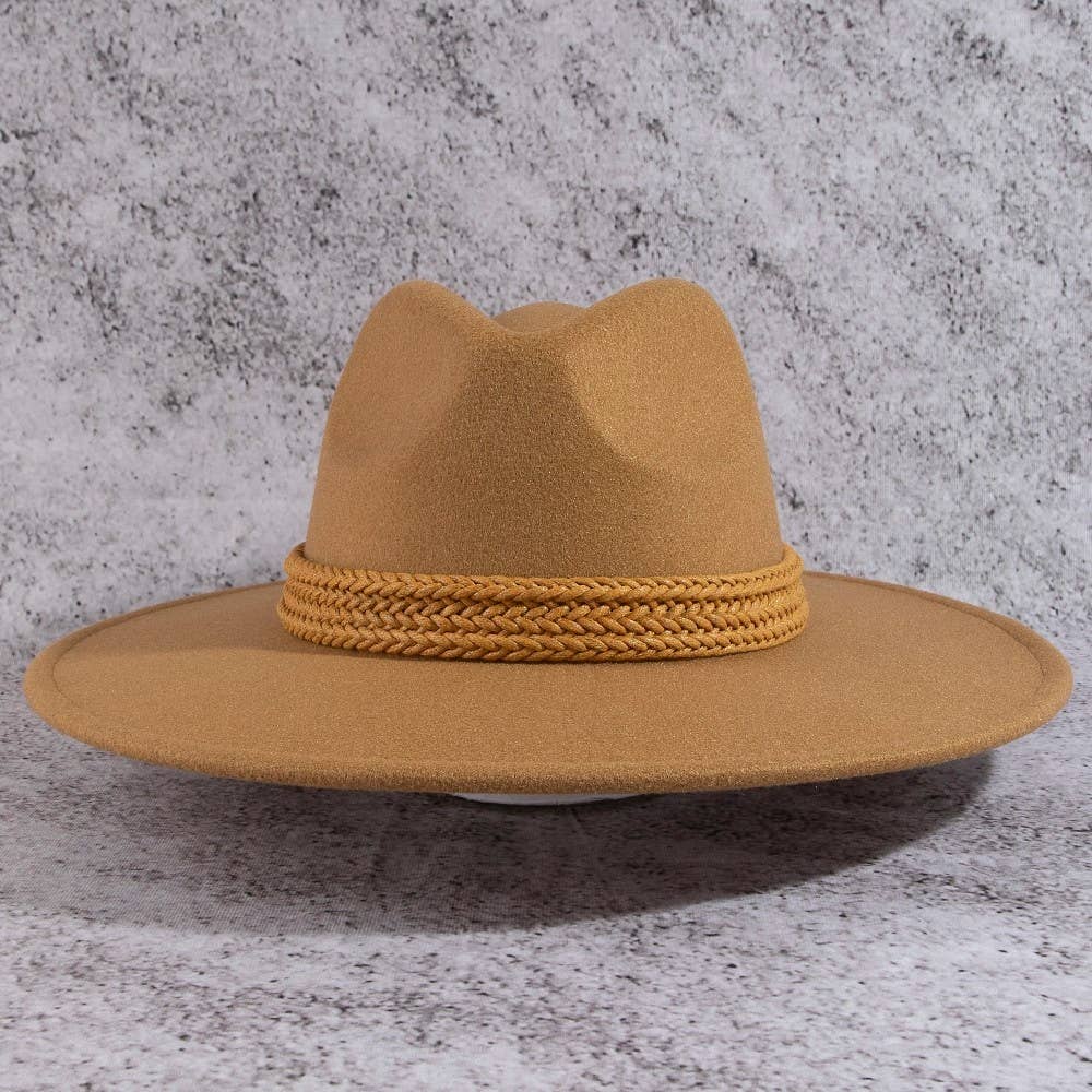 Braided Band Fedora