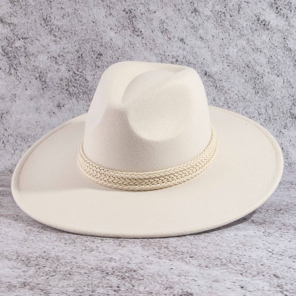 Braided Band Fedora