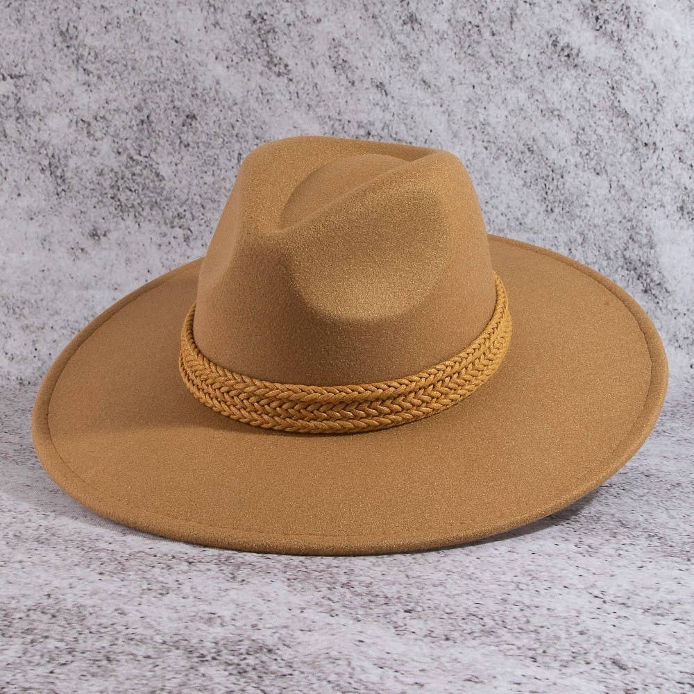 Braided Band Fedora