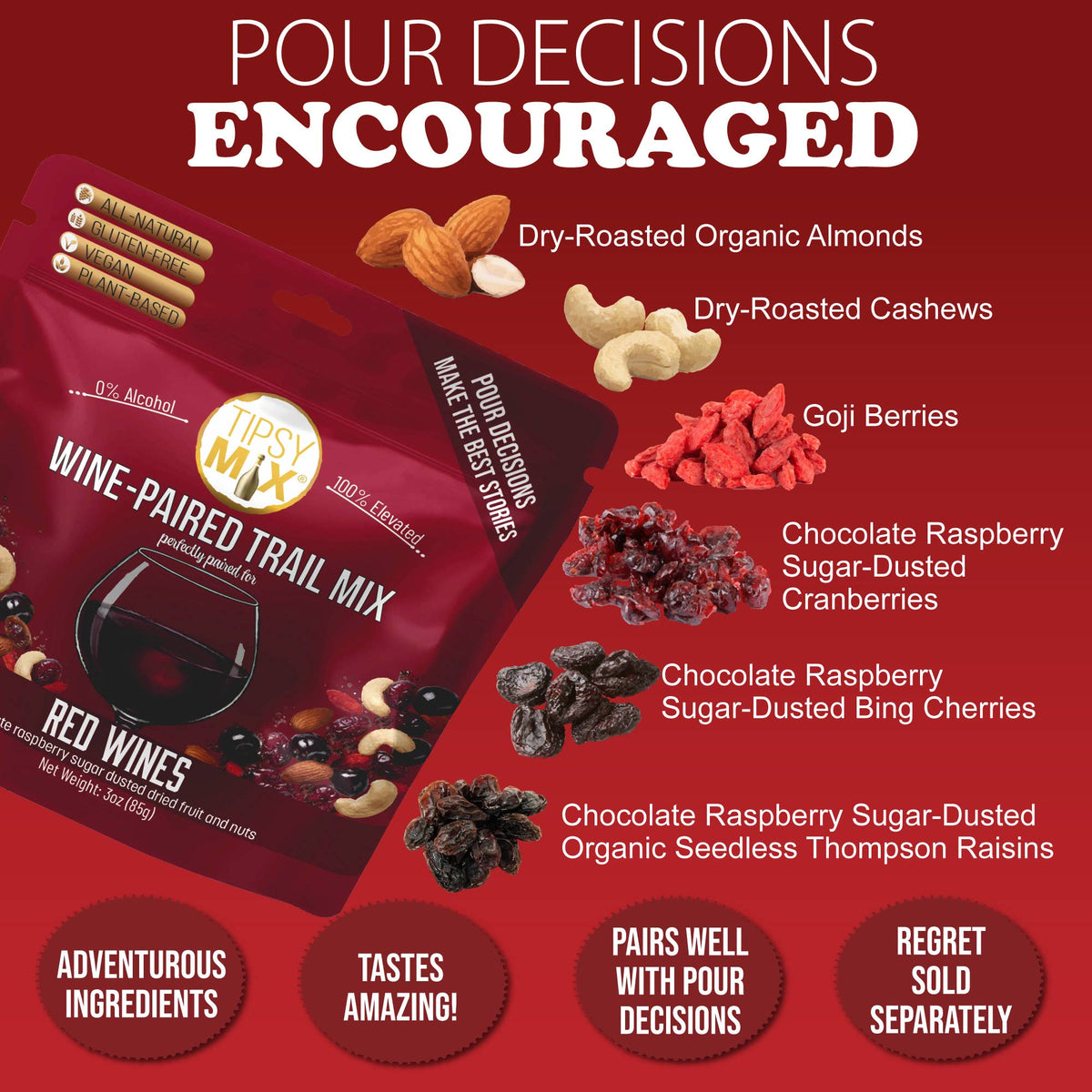 Red Wine Trail Mix