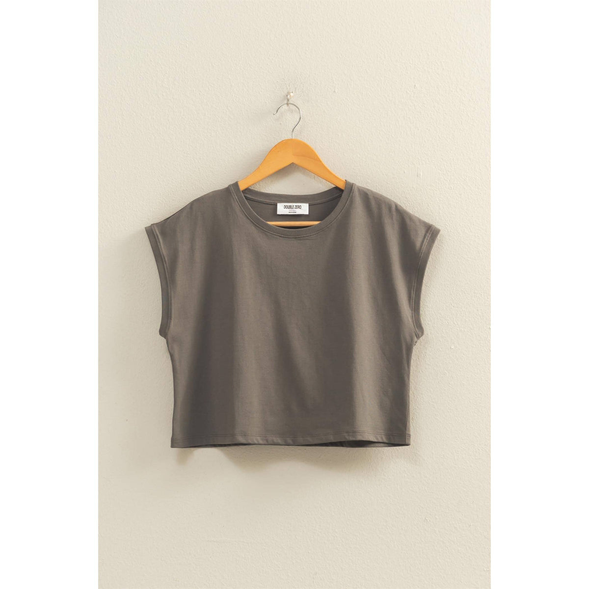 Classic Crew-Neck Sleeveless Top