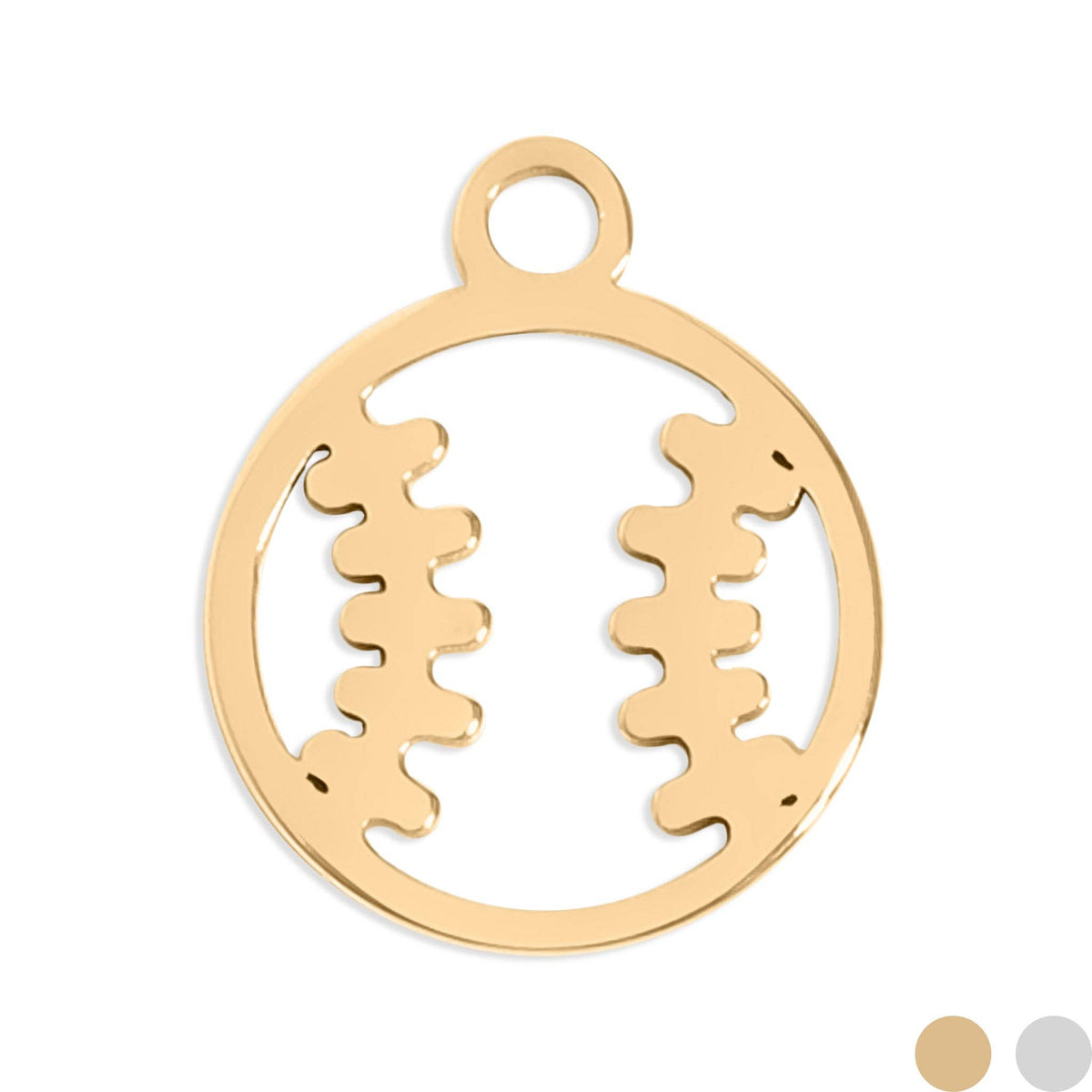 Baseball + Softball Charm