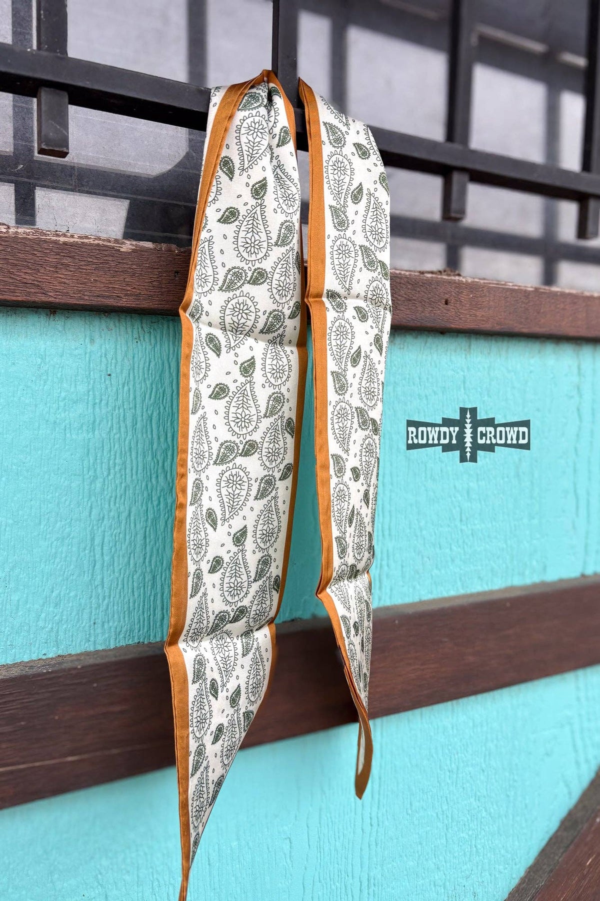 Pony Up Paisley Twilly Scarves
