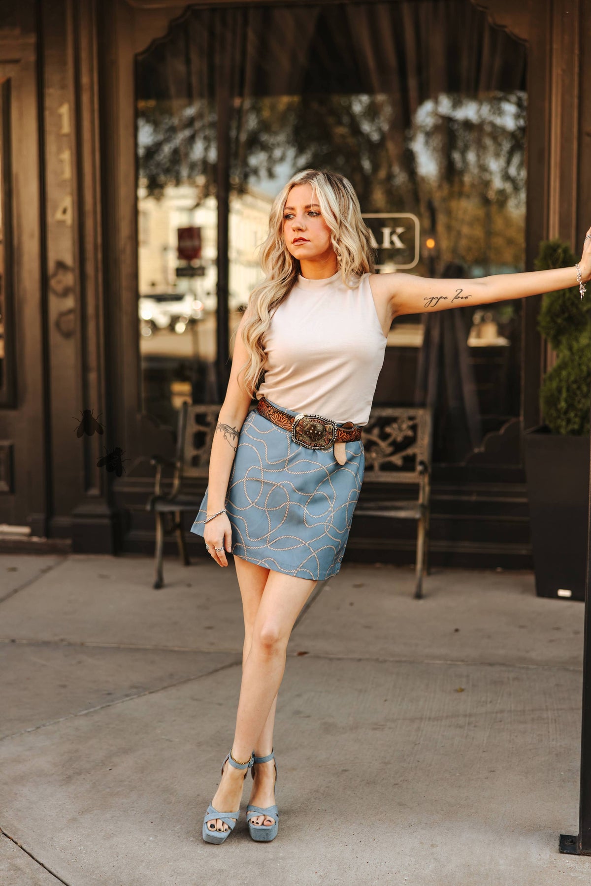 ROPE THA RANGE SKORT