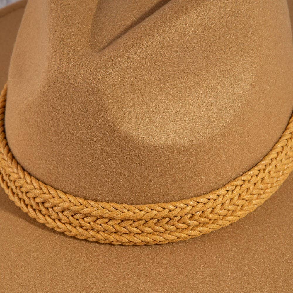 Braided Band Fedora