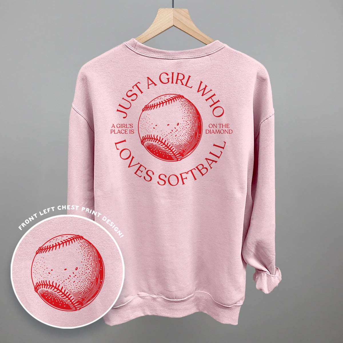 Just a Girl Who Loves Softball Tee