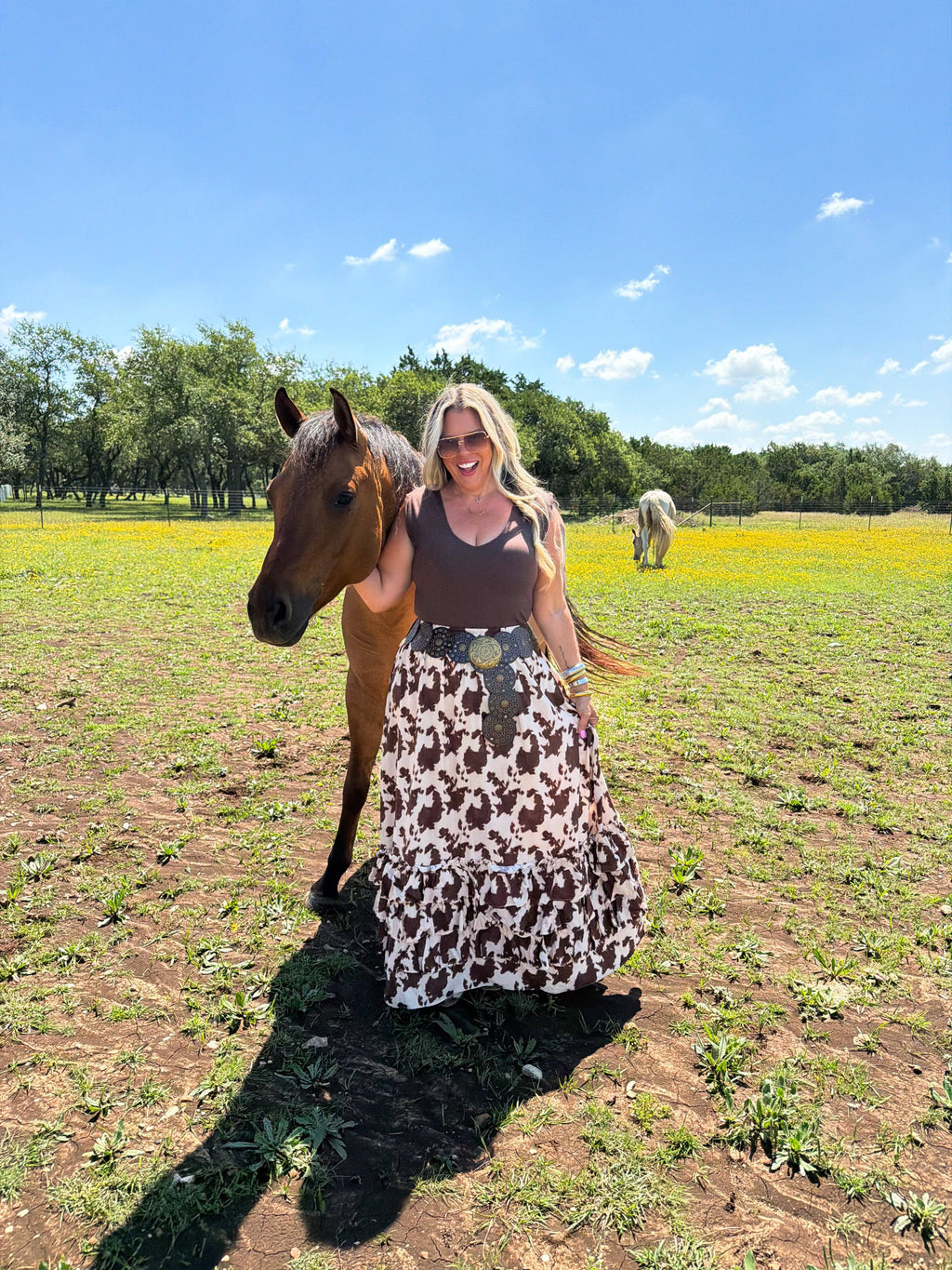 WANDER WEST MAXI SKIRT