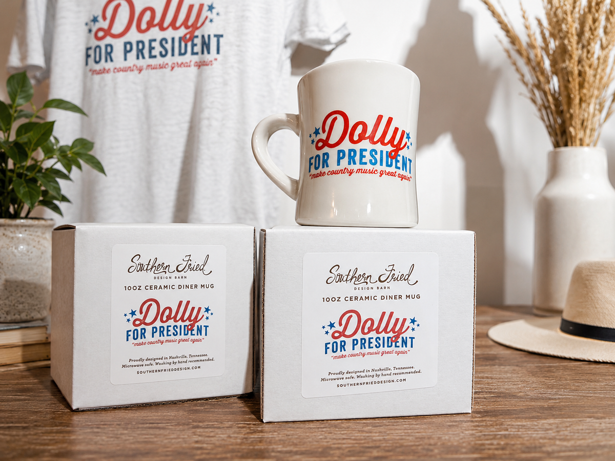 Dolly for President - Diner Mug