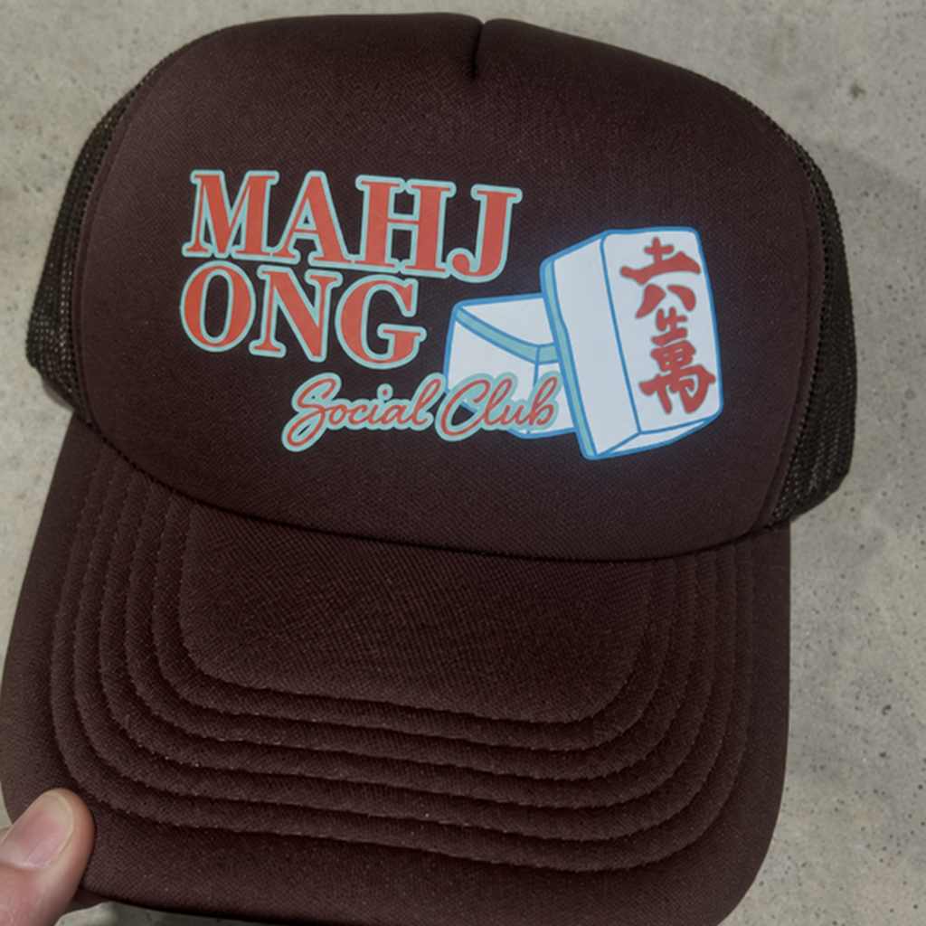Mahjong Social Club Trucker Hat
