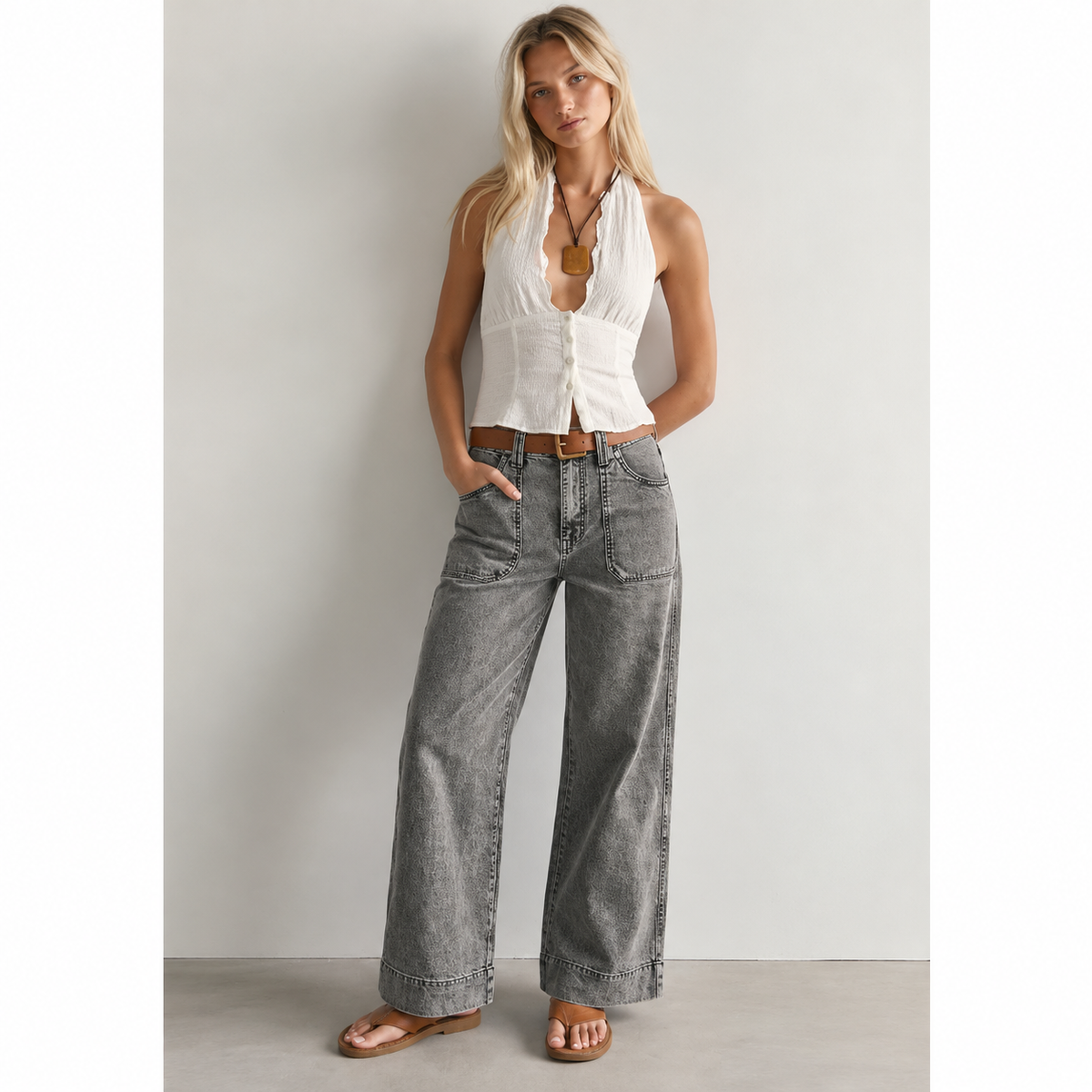 The Perfect Palazzo Jeans