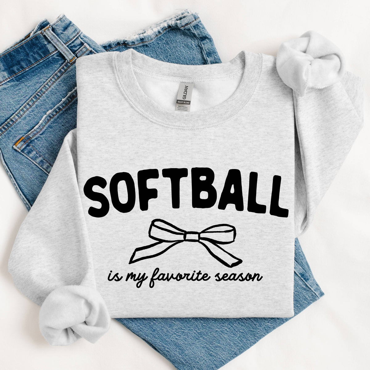 Softball Is My Favorite Season Sweatshirt