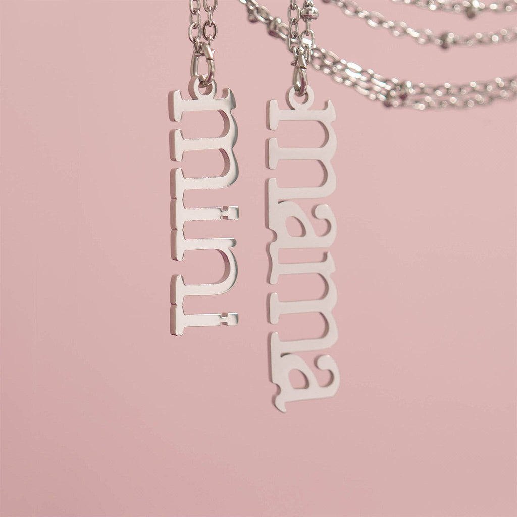 18K Gold PVD Mama Charm