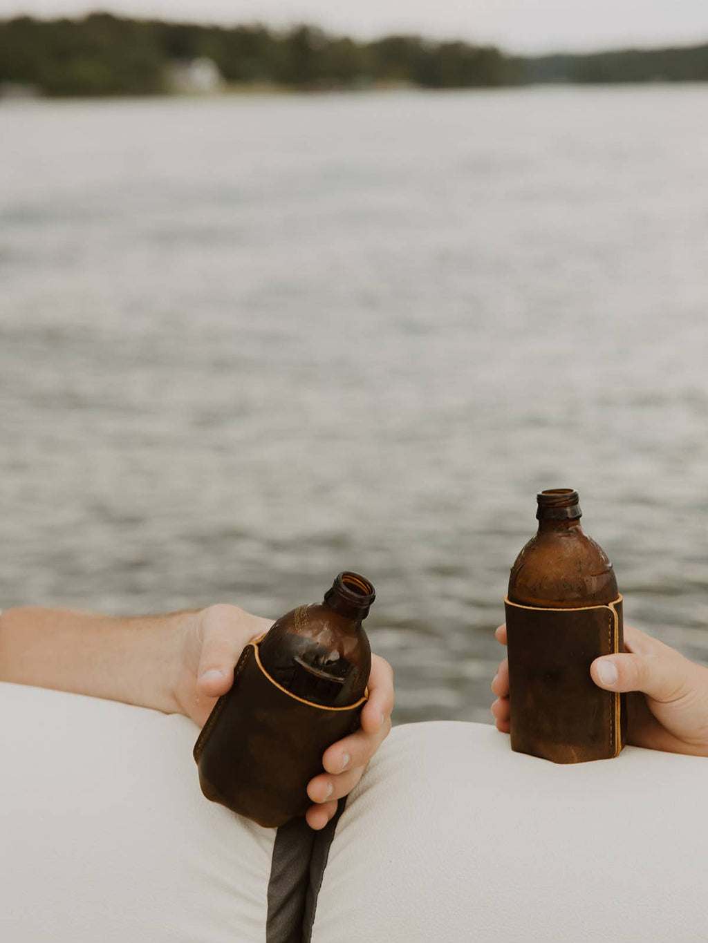 Leather Can Cooler