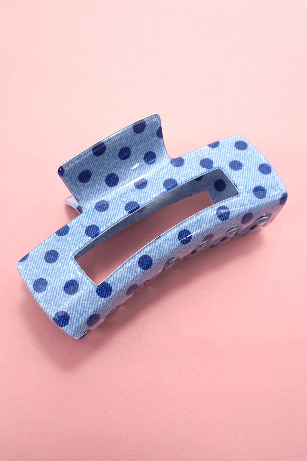 Polka Dot Hair Claw