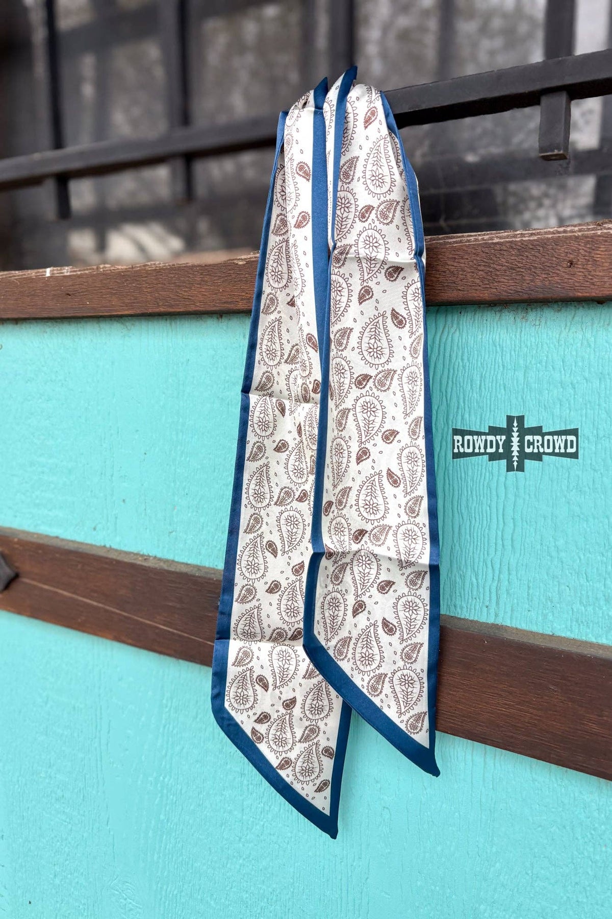 Pony Up Paisley Twilly Scarves