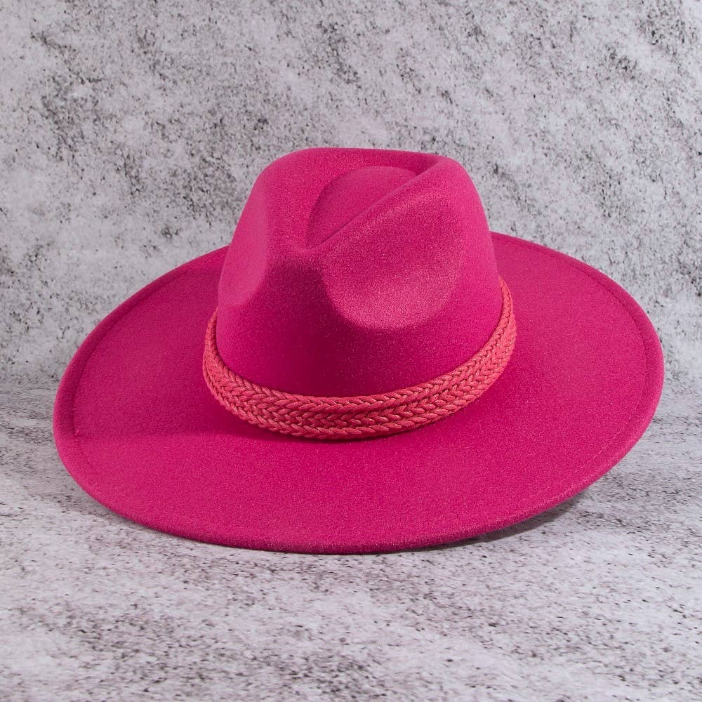 Braided Band Fedora