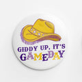 Giddy Up Game Day Button