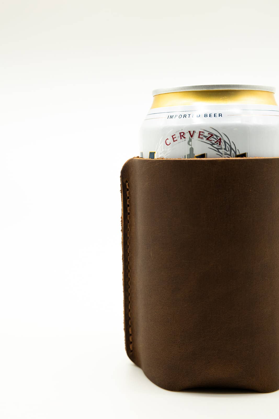 Leather Can Cooler