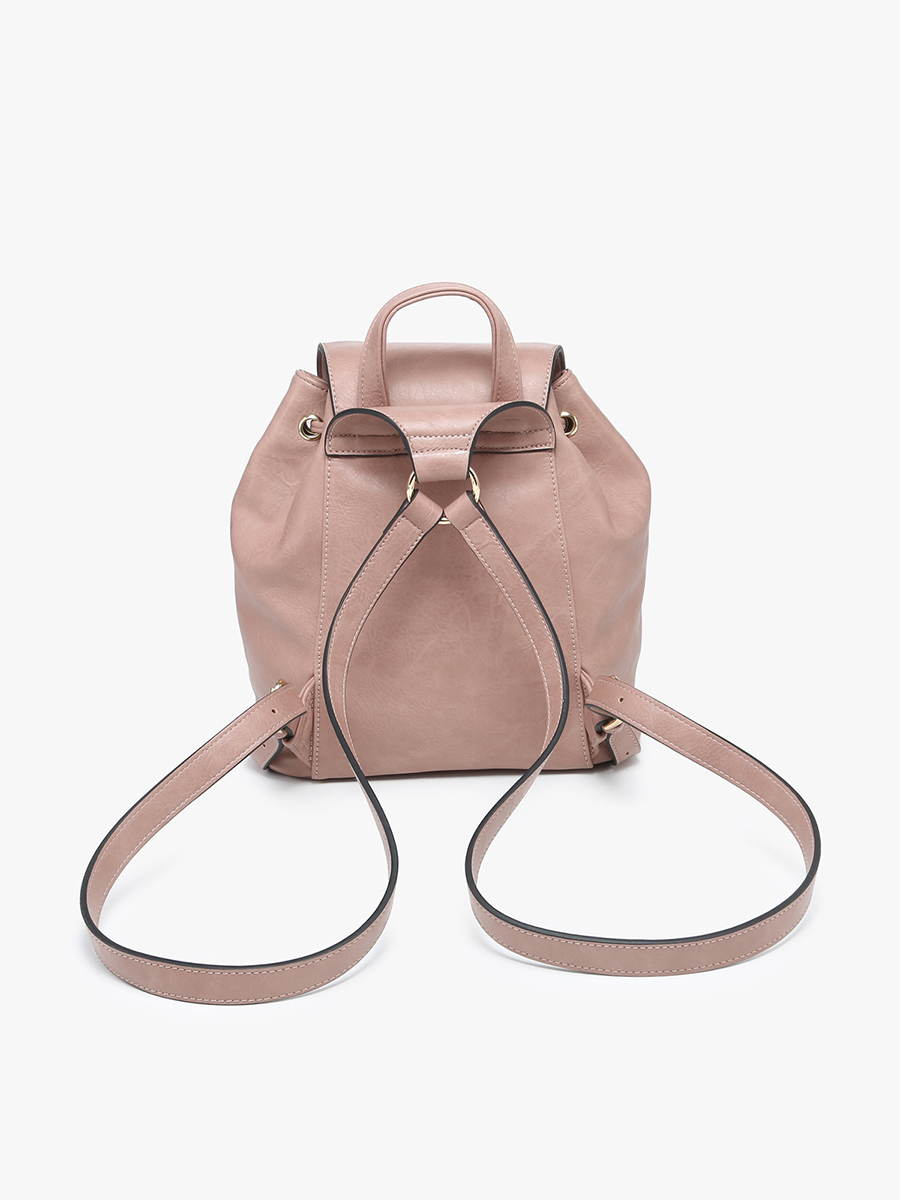 Jewel Fringe Bucket Backpack