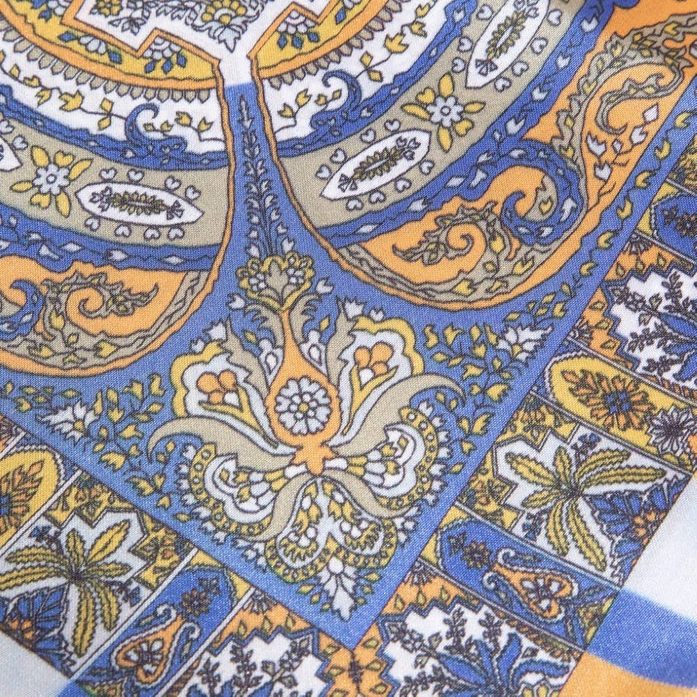Paisley Medallion Bandana Scarf