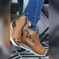 Ashley Buckle Strap Platform Sandals